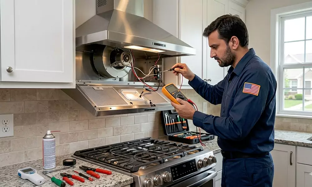 Range Hood Repair in Agawam, MA